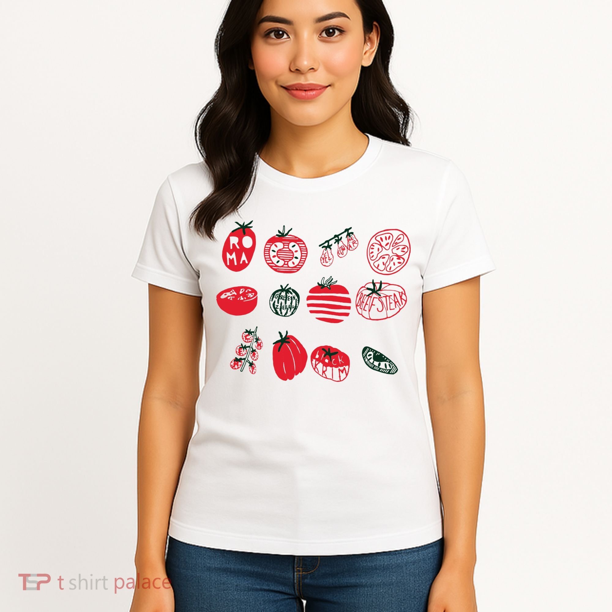 Tomato Shirts Foodie Gardening Gift Women's T-Shirt