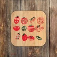 Tomato Shirts Foodie Gardening Gift Coaster thumb 0