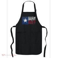 Texas State Flag Pride Born & Bred Native Home Apron thumb 0