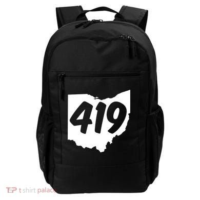 Toledo Sandusky Field 419 Area Code Ohio Cute Gift Backpack