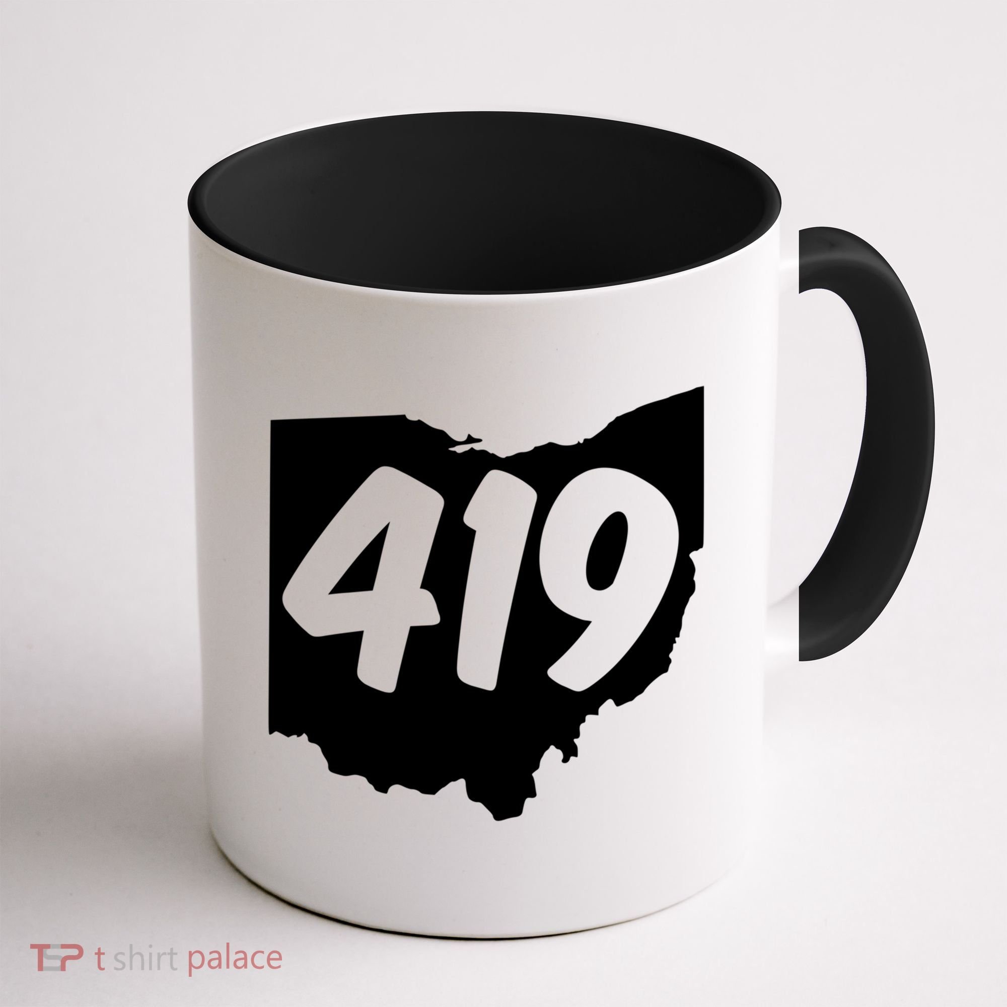Toledo Sandusky Field 419 Area Code Ohio Cute Gift Coffee Mug