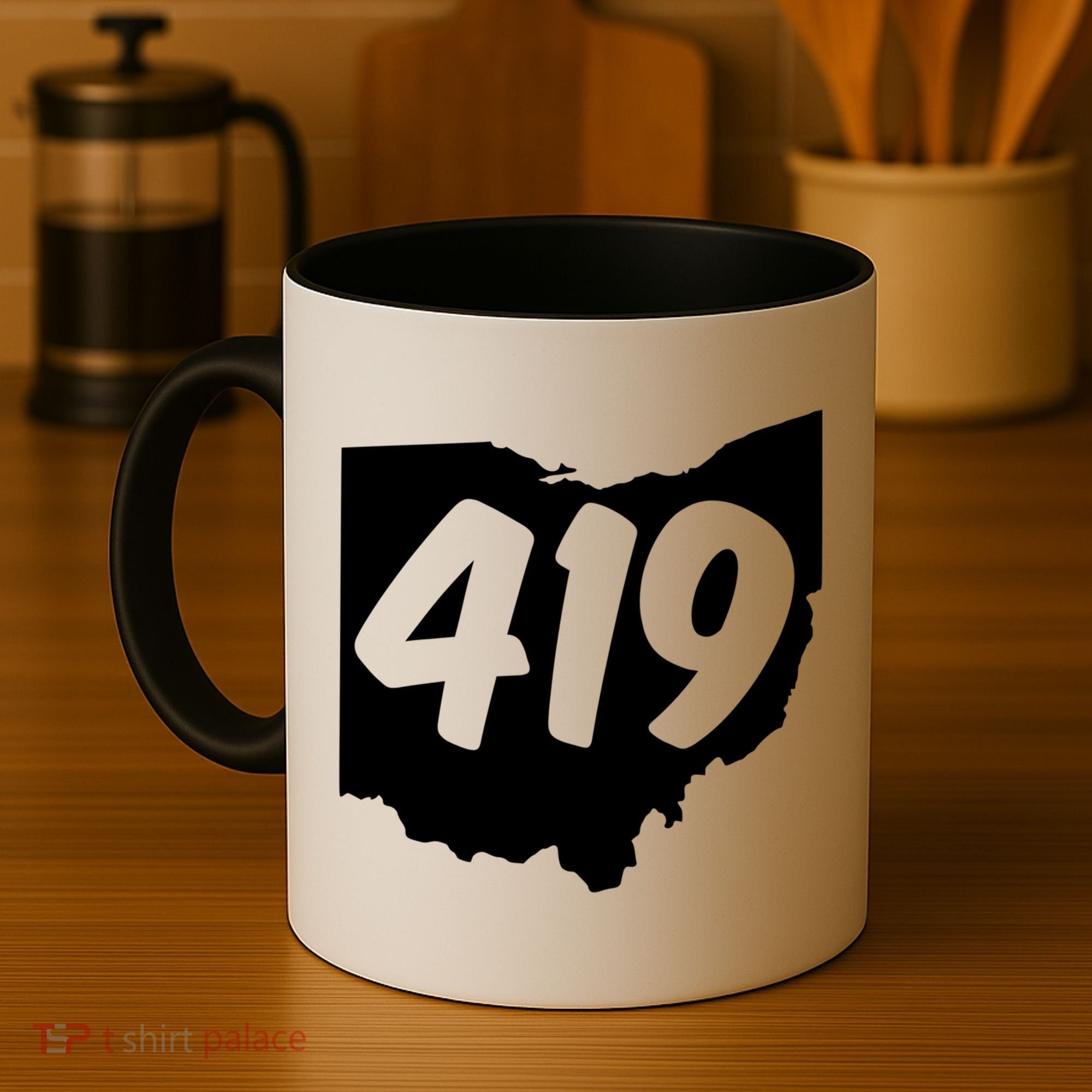 Toledo Sandusky Field 419 Area Code Ohio Cute Gift Coffee Mug