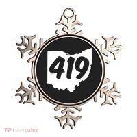 Toledo Sandusky Field 419 Area Code Ohio Cute Gift Ornament thumb 0