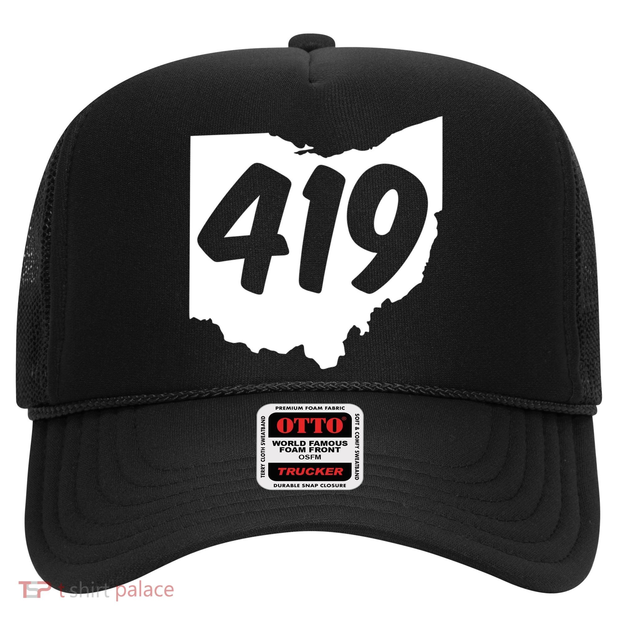 Toledo Sandusky Field 419 Area Code Ohio Cute Gift Hat