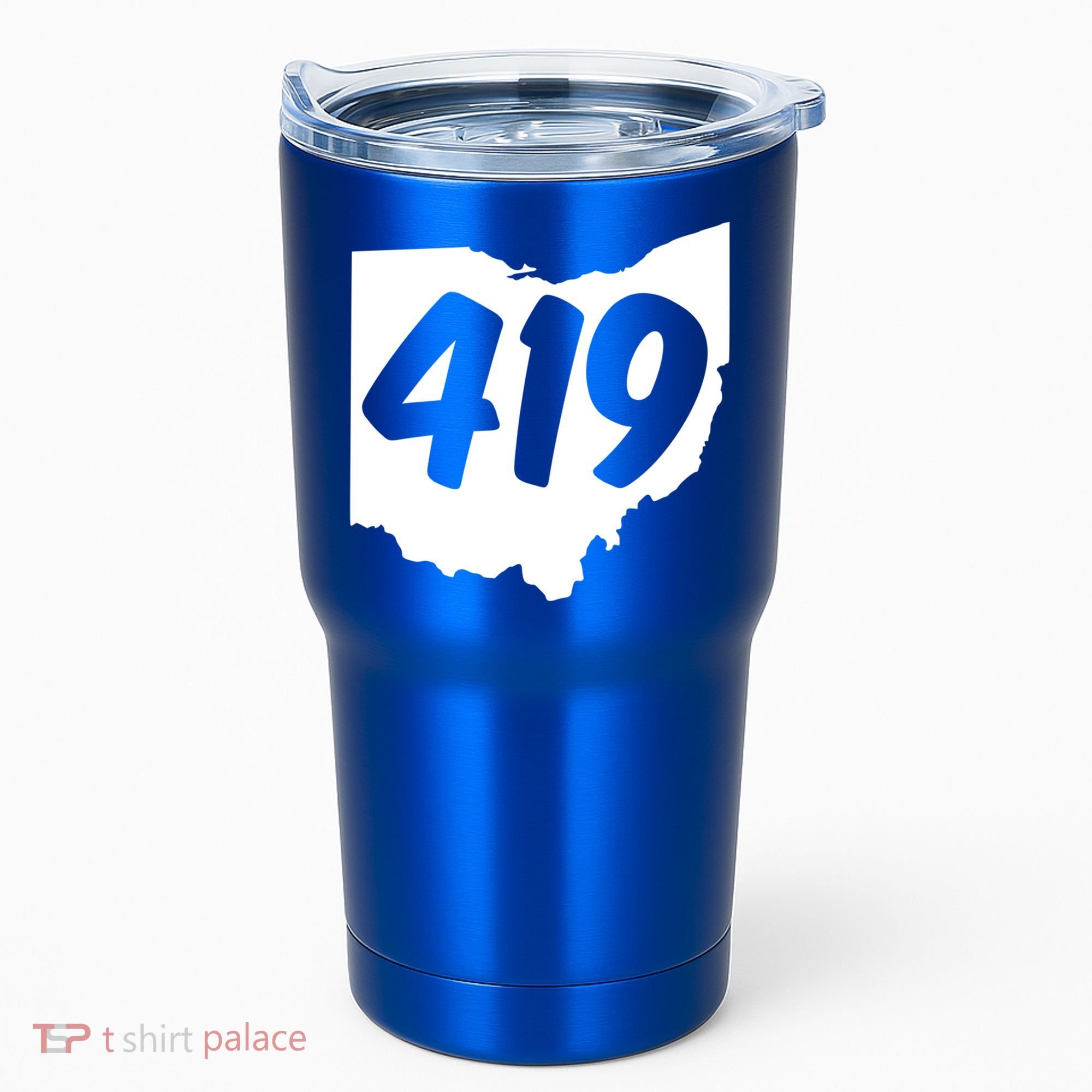 Toledo Sandusky Field 419 Area Code Ohio Cute Gift Tumbler