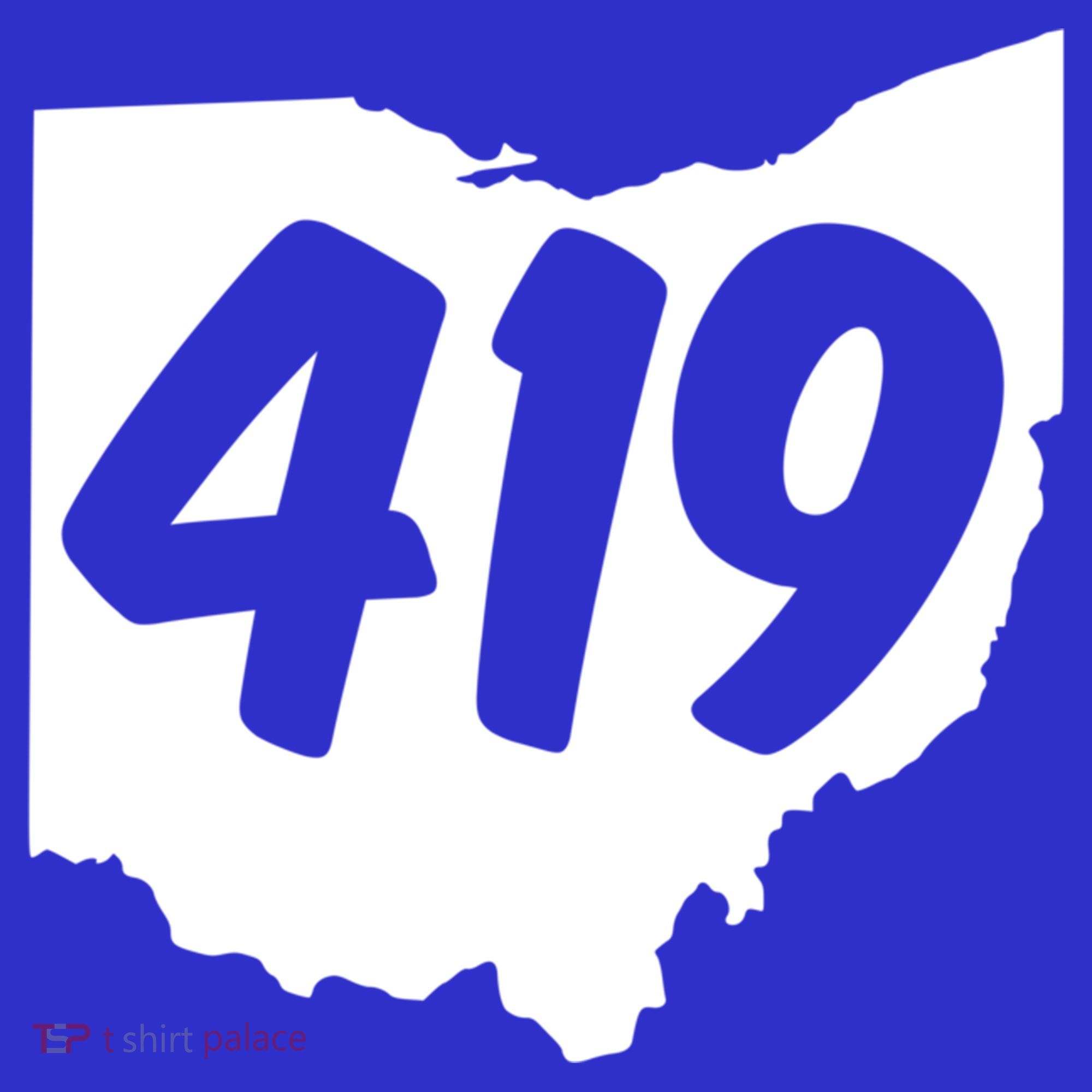 Toledo Sandusky Field 419 Area Code Ohio Cute Gift Kids Sweatshirt