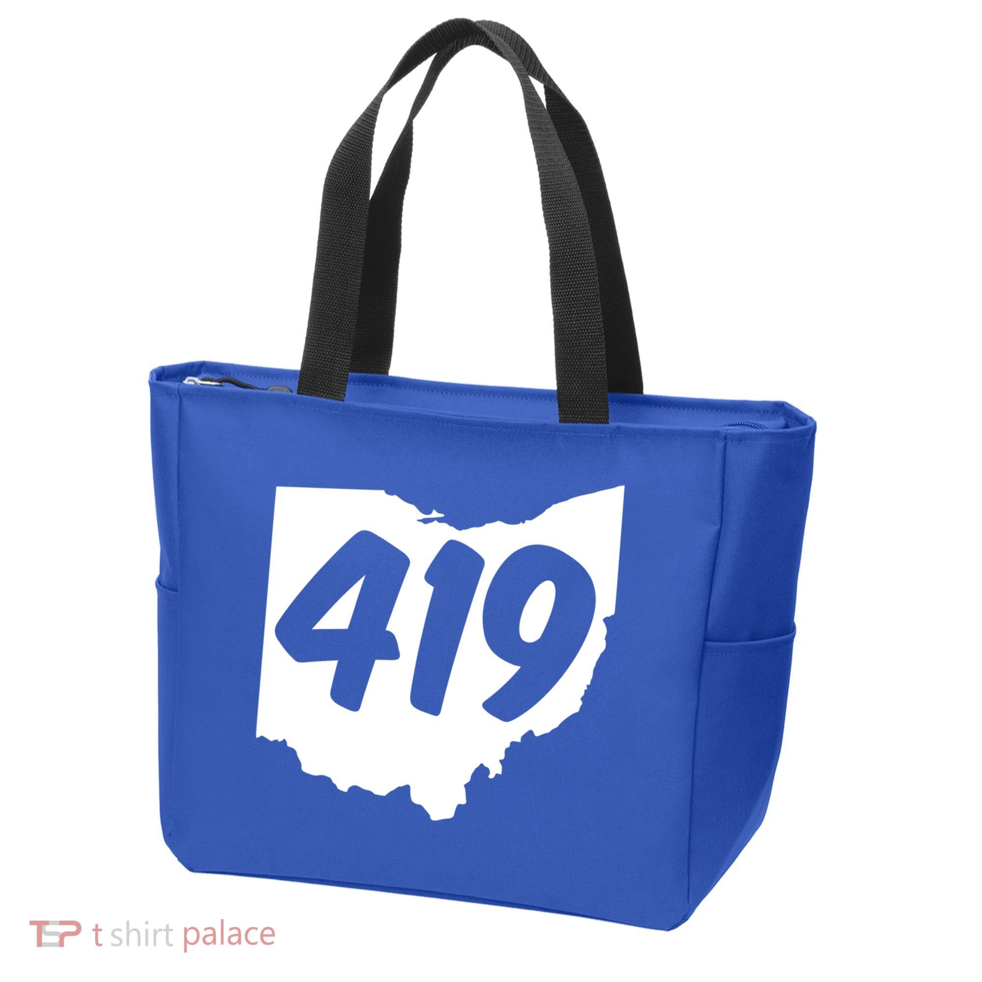 Toledo Sandusky Field 419 Area Code Ohio Cute Gift Tote Bag