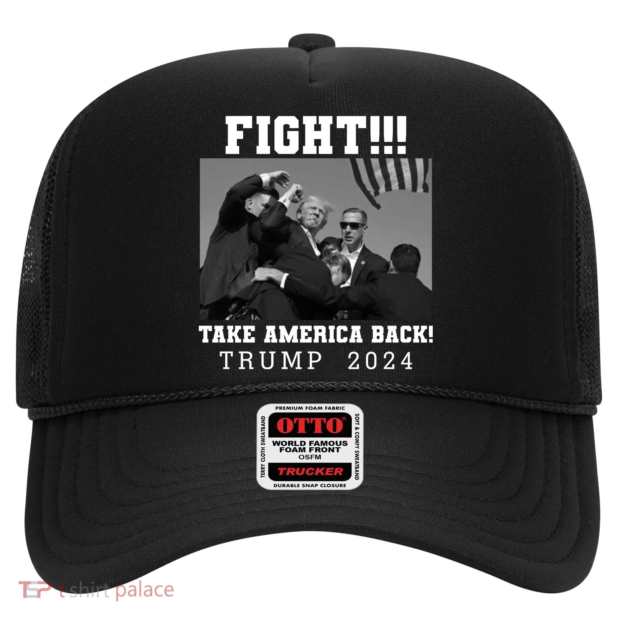 Trump Shot Fight For America Take America Back Trump 2024 Hat
