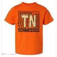 Tennessee State Flag Orange Plaid TN Toddler T-Shirt thumb 0