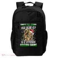 That Sound Funny Squeaky Sound Christmas Squirrel Gift Backpack thumb 0