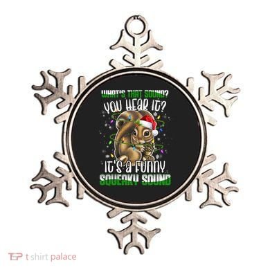 That Sound Funny Squeaky Sound Christmas Squirrel Gift Ornament
