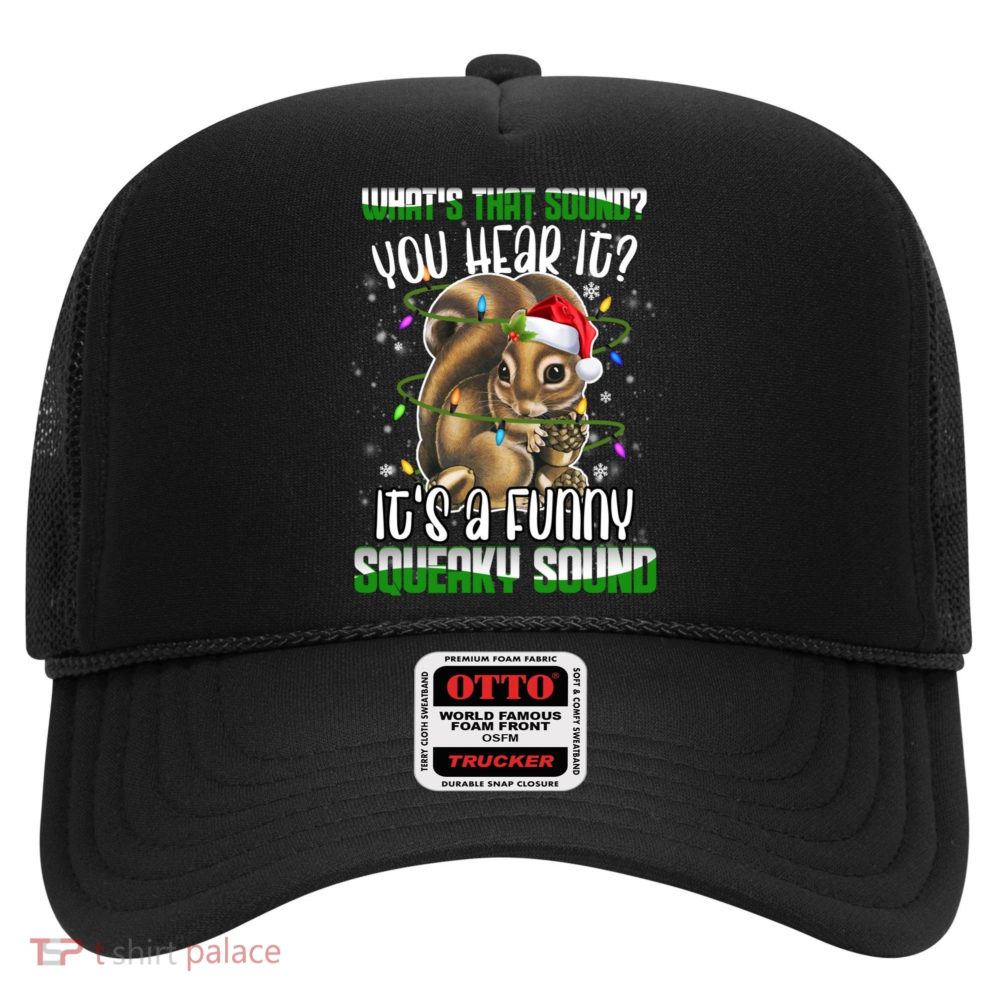 That Sound Funny Squeaky Sound Christmas Squirrel Gift Hat
