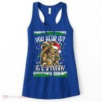 That Sound Funny Squeaky Sound Christmas Squirrel Gift Women's Tank Top thumb 0