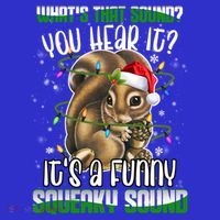 That Sound Funny Squeaky Sound Christmas Squirrel Gift Women's Tank Top thumb 5