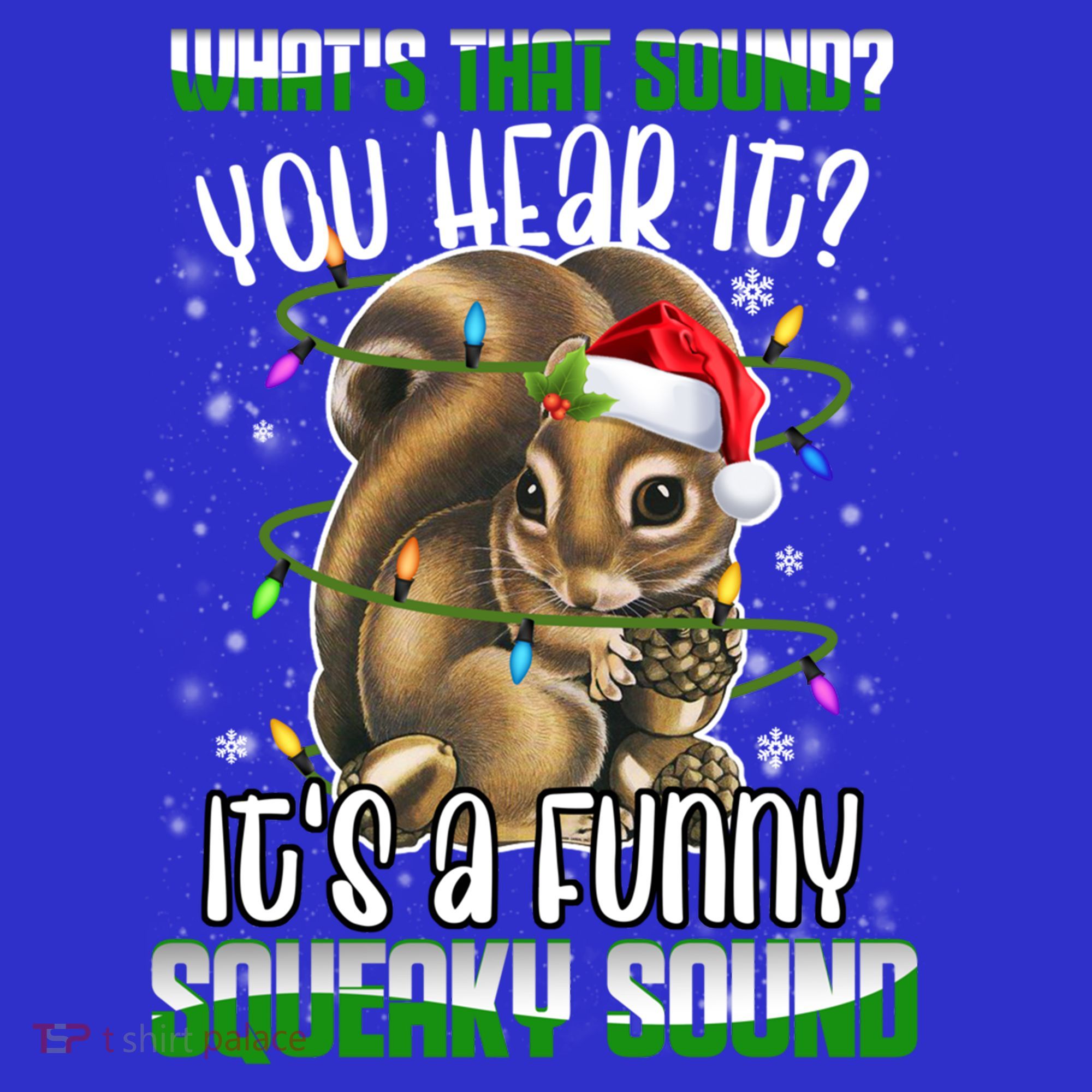 That Sound Funny Squeaky Sound Christmas Squirrel Gift Women's Tank Top