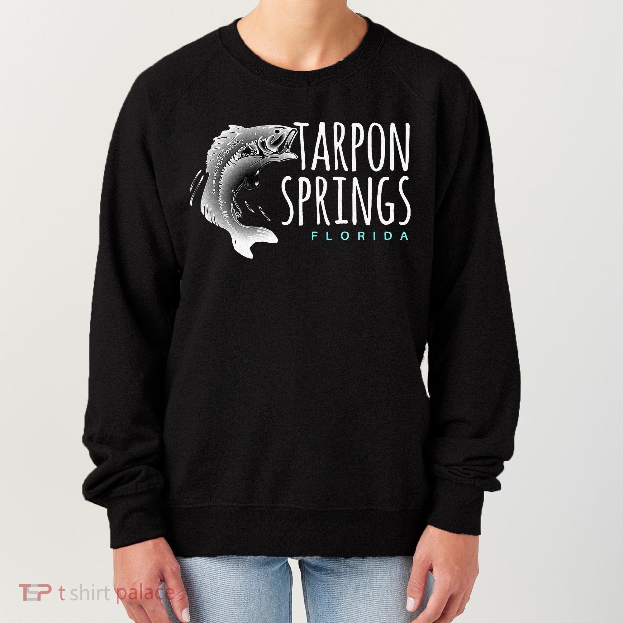 Tarpon Springs Fla. Florida Fishing Tarpon Women's Sweatshirt