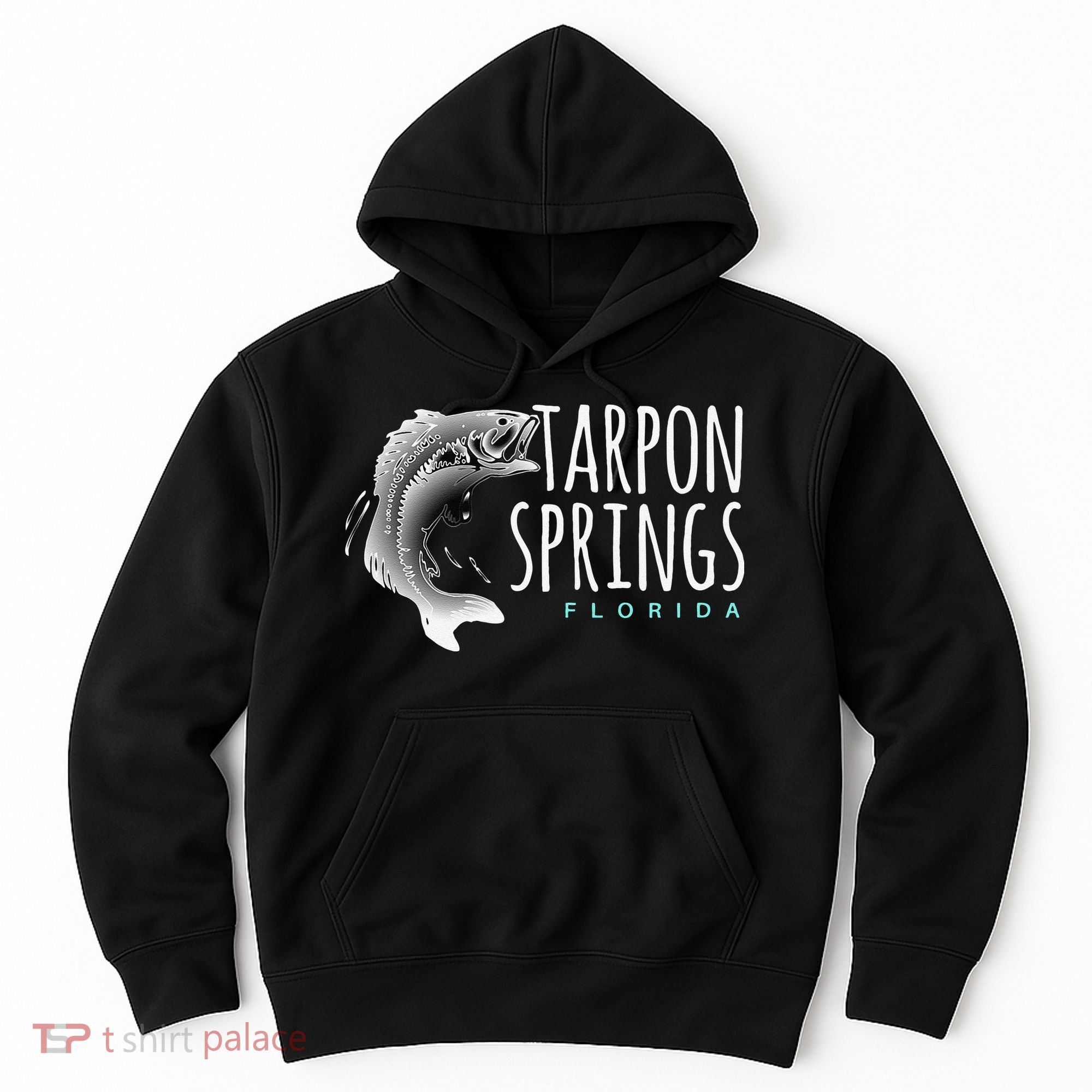Tarpon Springs Fla. Florida Fishing Tarpon Hoodie