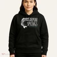 Tarpon Springs Fla. Florida Fishing Tarpon Hoodie thumb 5