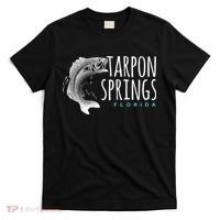 Tarpon Springs Fla. Florida Fishing Tarpon T-Shirt thumb 0