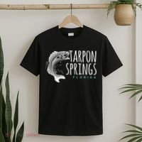 Tarpon Springs Fla. Florida Fishing Tarpon T-Shirt thumb 2