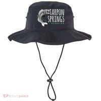 Tarpon Springs Fla. Florida Fishing Tarpon Bucket Hat thumb 0