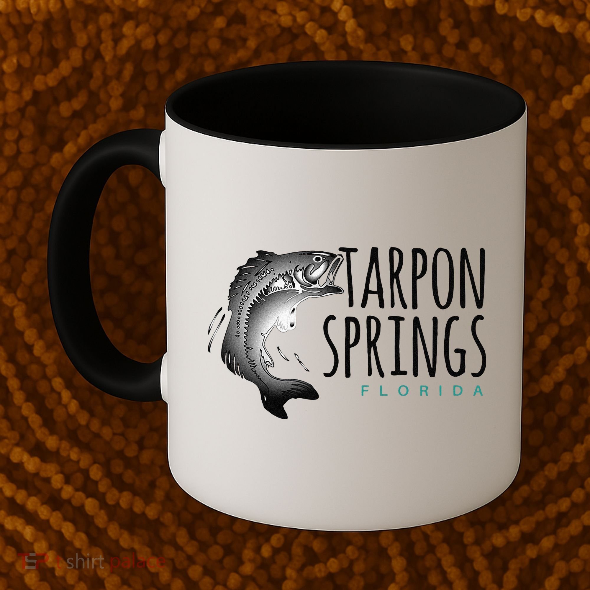 Tarpon Springs Fla. Florida Fishing Tarpon Coffee Mug
