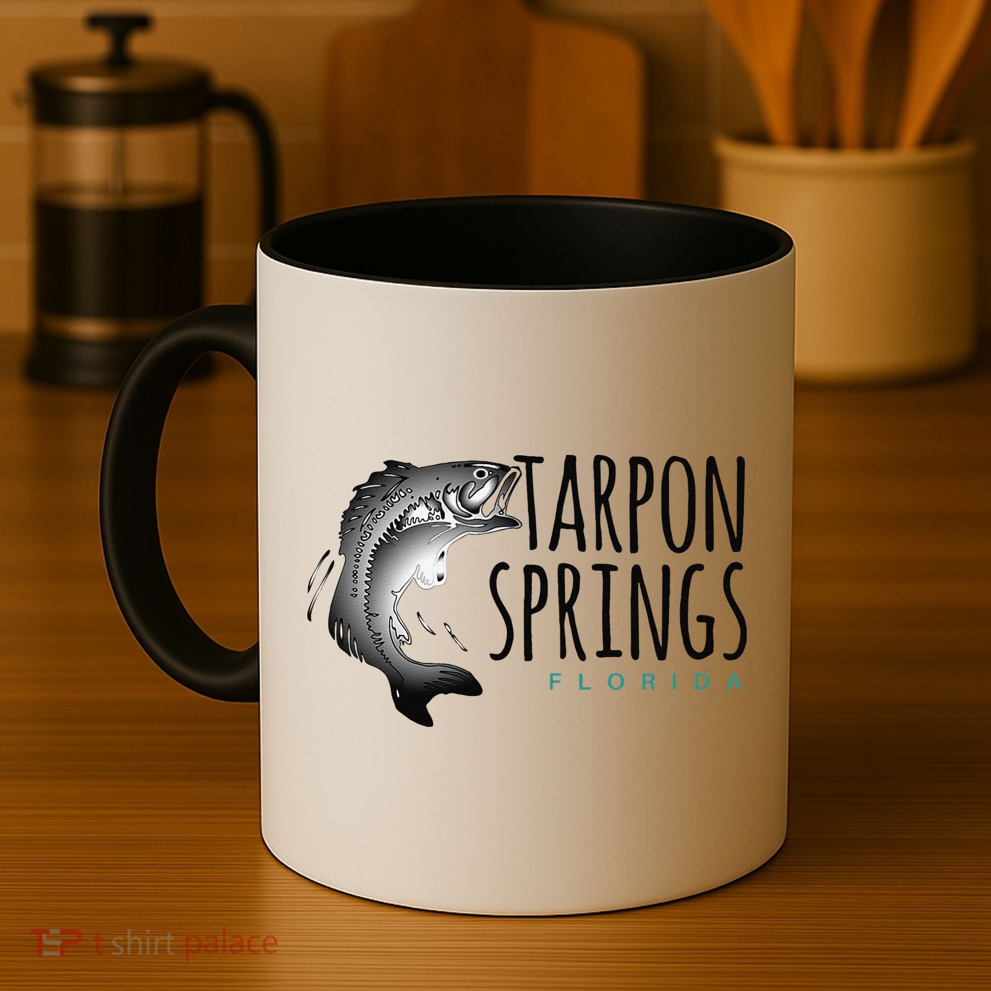 Tarpon Springs Fla. Florida Fishing Tarpon Coffee Mug