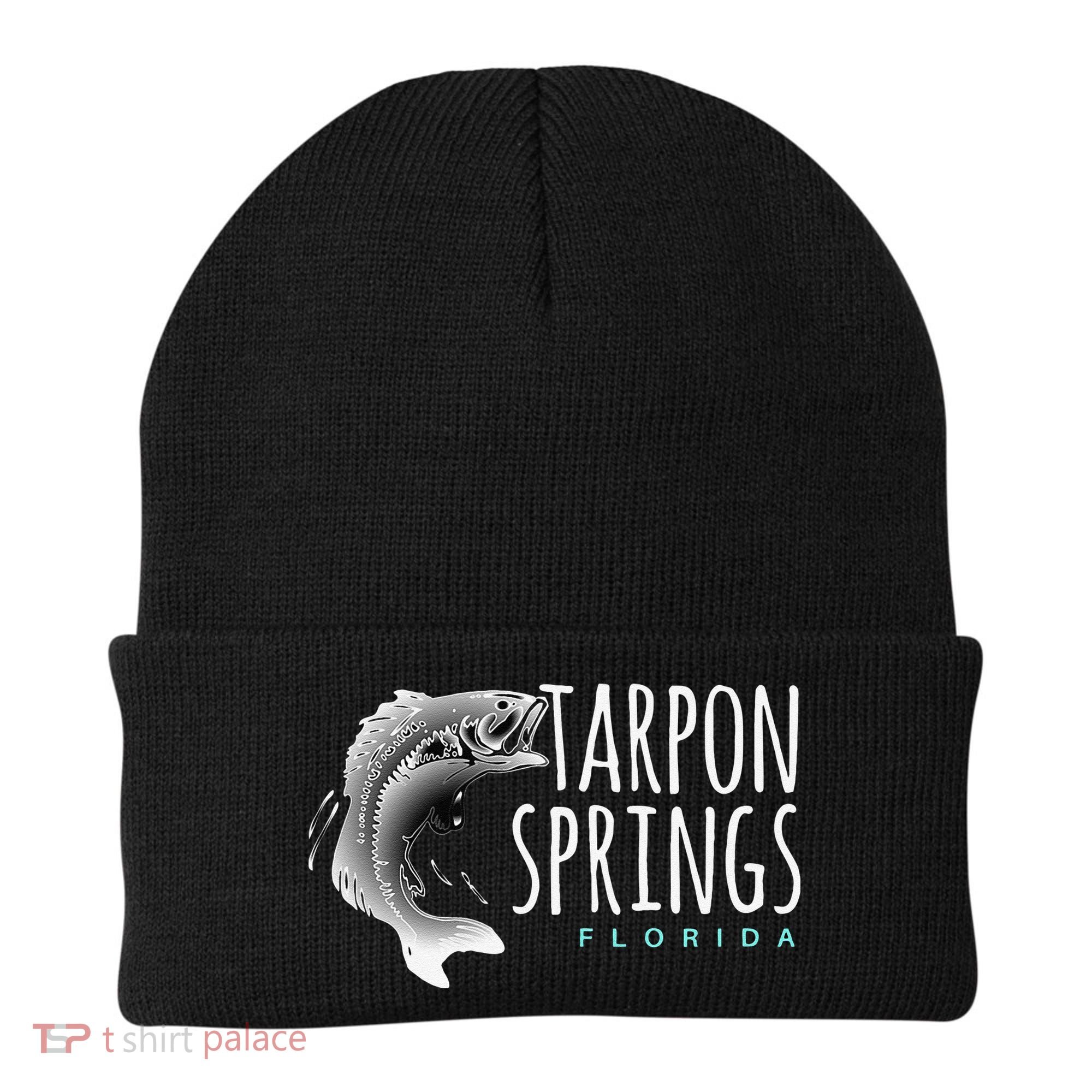 Tarpon Springs Fla. Florida Fishing Tarpon Beanie