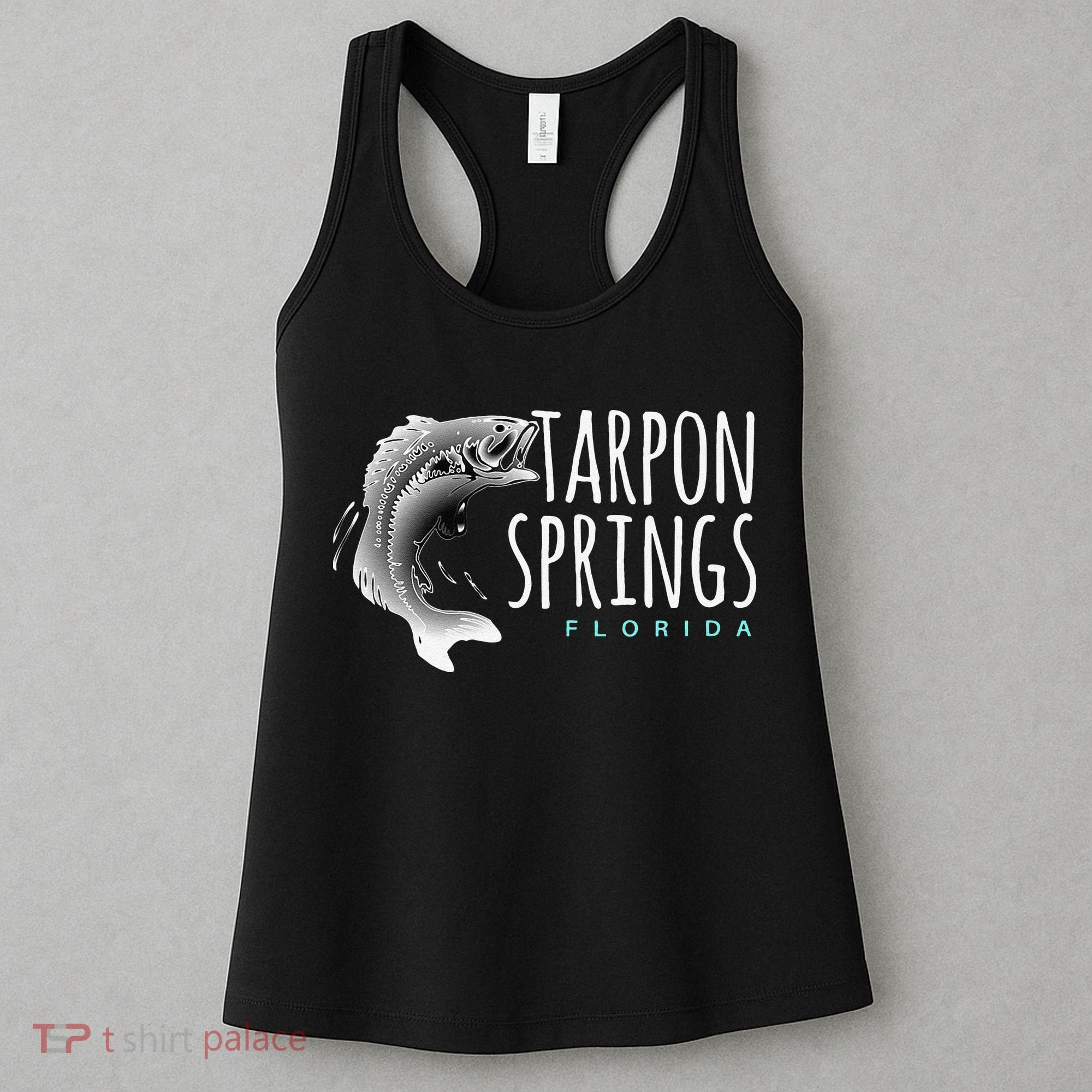Tarpon Springs Fla. Florida Fishing Tarpon Women's Tank Top