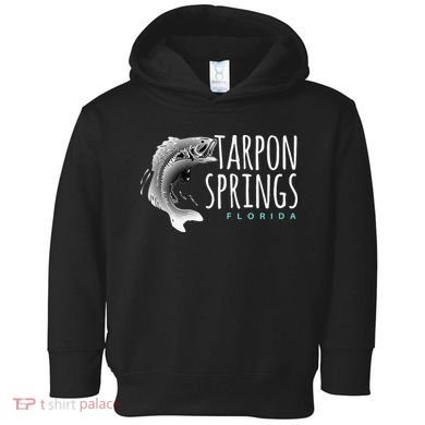 Tarpon Springs Fla. Florida Fishing Tarpon Toddler Hoodie