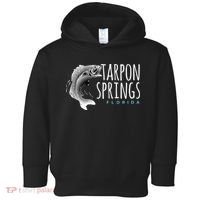 Tarpon Springs Fla. Florida Fishing Tarpon Toddler Hoodie thumb 0