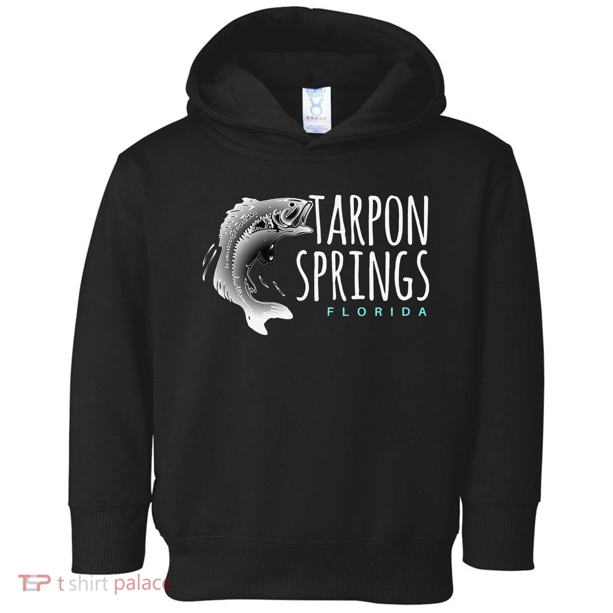 Tarpon Springs Fla. Florida Fishing Tarpon Toddler Hoodie