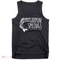 Tarpon Springs Fla. Florida Fishing Tarpon Tank Top thumb 0