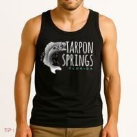 Tarpon Springs Fla. Florida Fishing Tarpon Tank Top thumb 3