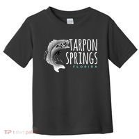 Tarpon Springs Fla. Florida Fishing Tarpon Toddler T-Shirt thumb 0