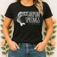 Tarpon Springs Fla. Florida Fishing Tarpon Women's T-Shirt thumb 2