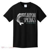 Tarpon Springs Fla. Florida Fishing Tarpon Kids T-Shirt thumb 0