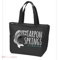 Tarpon Springs Fla. Florida Fishing Tarpon Tote Bag thumb 3