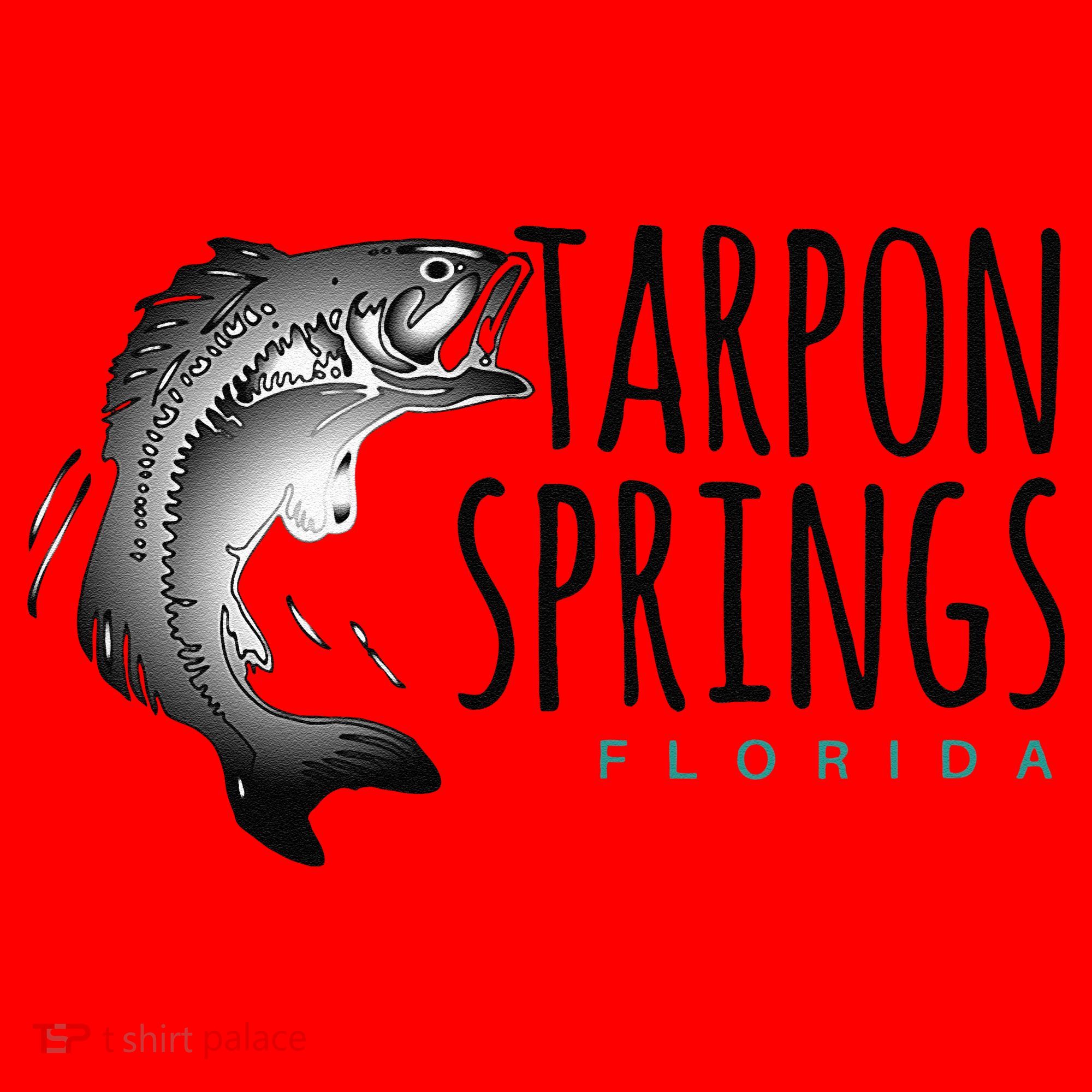 Tarpon Springs Fla. Florida Fishing Tarpon Santa Hat