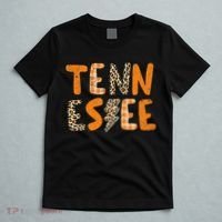 Tennessee State Flag Orange Plaid Leopard Print Souvenir T-Shirt thumb 5
