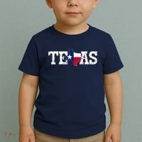 Texas Shaped Flag Grunge Distressed Texas Toddler T-Shirt thumb 2