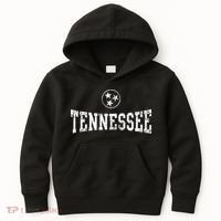 Tennessee State Flag Home Tennessean Distressed Orange Kids Hoodie thumb 0