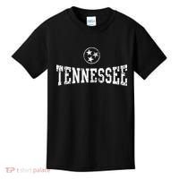 Tennessee State Flag Home Tennessean Distressed Orange Kids T-Shirt thumb 0