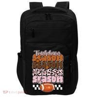 Touch Season Football Lover Cute Retro Impact Tech Backpack thumb 0