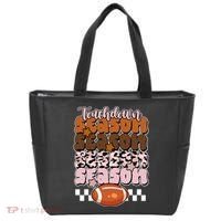 Touch Season Football Lover Cute Retro Tote Bag thumb 0