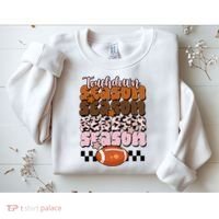 Touch Season Football Lover Cute Retro Sweatshirt thumb 2