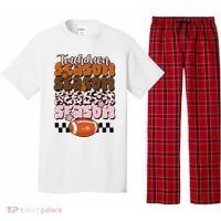 Touch Season Football Lover Cute Retro Pajama Set thumb 0