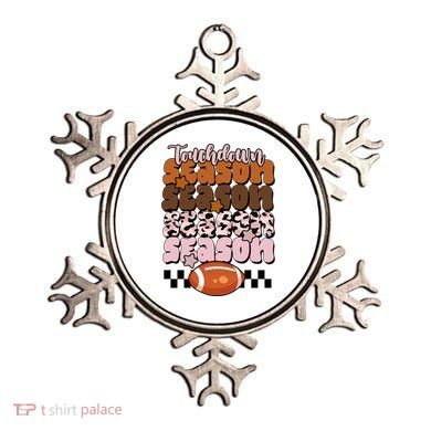 Touch Season Football Lover Cute Retro Ornament