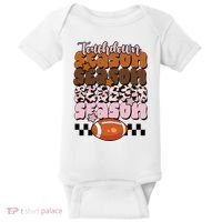 Touch Season Football Lover Cute Retro Baby Bodysuit thumb 0