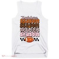 Touch Season Football Lover Cute Retro Tank Top thumb 0